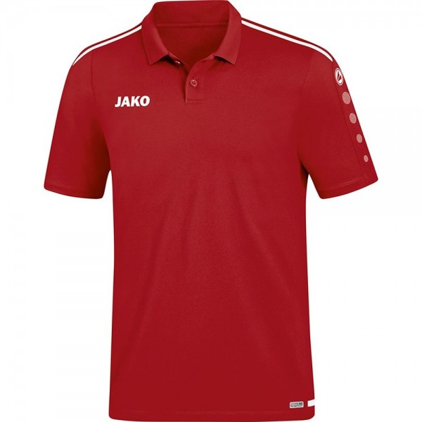 Jako Fußball Polo Striker 2.0 Herren Poloshirt Polohemd rot weiß
