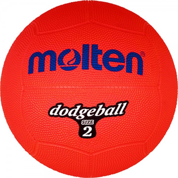 Molten Dodgeball DB2-R Völkerball rot Gr 2