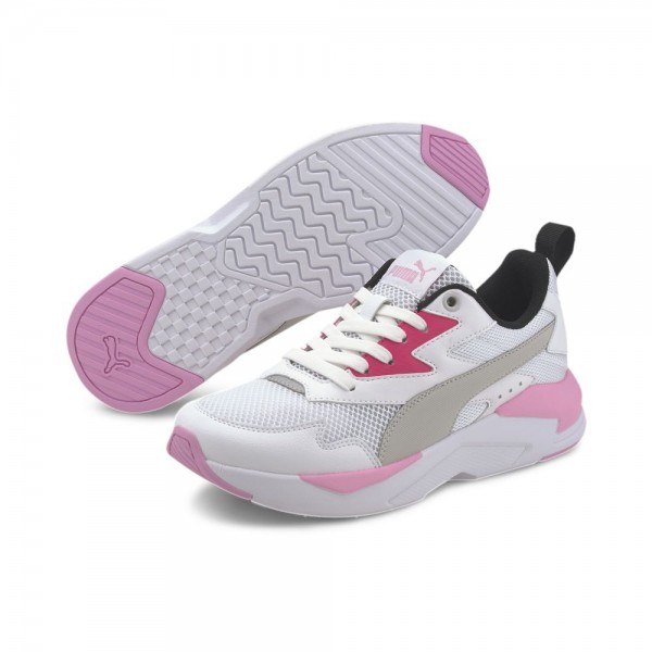 Puma X-Ray Lite Junior Sneaker Freizeitschuhe Kinder weiß pink grau schwarz