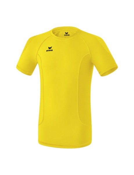 Erima Fußball Elemental T-Shirt Funktionsshirt Herren Kinder gelb schwarz