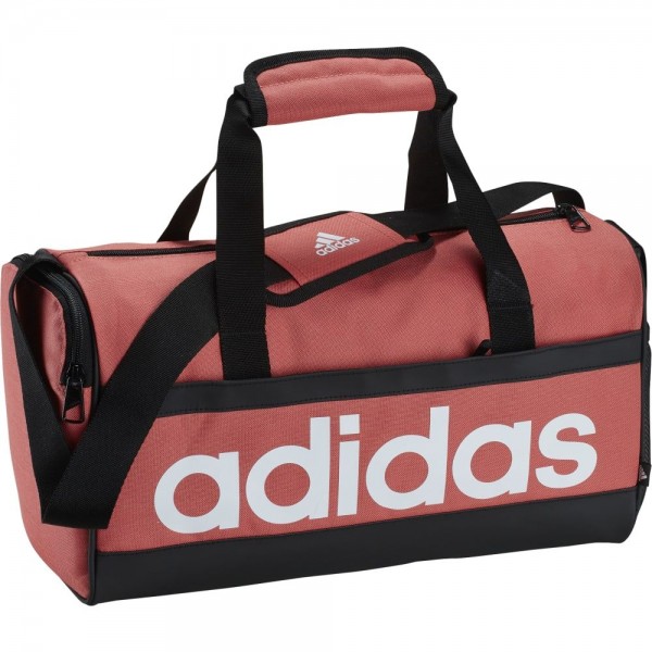 Adidas Essentials Linear Duffelbag XS rot schwarz weiß