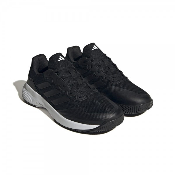 Adidas Gamecourt 2.0 Tennisschuhe Herren Kinder schwarz weiß