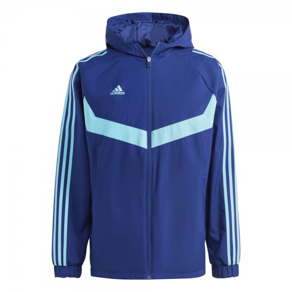 Adidas Tiro Warm Windbreaker Herren blau türkis