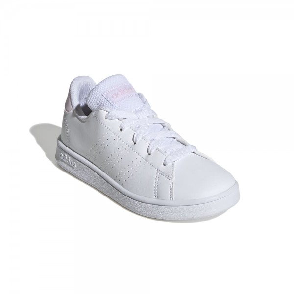 Adidas Advantage Lifestyle Court Lace Sneakers Kinder weiß pink