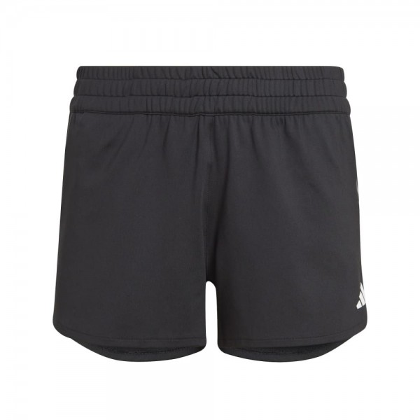 Adidas AEROREADY 3-Streifen Knit Shorts Kinder schwarz