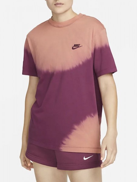 Nike Sportswear Essentials+ Damen-T-Shirt rosewood