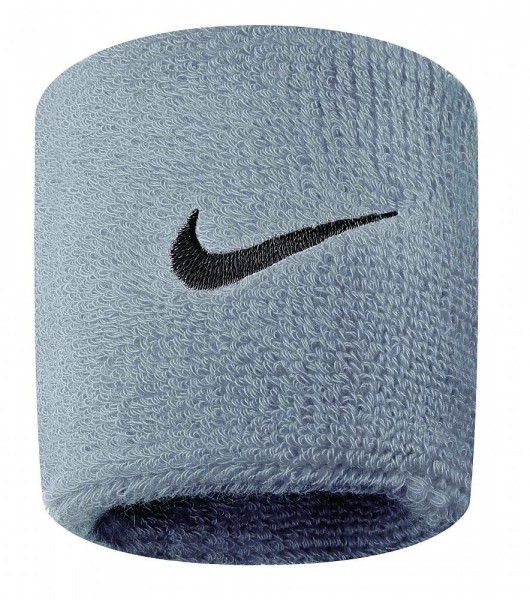 Nike Swoosh Schweißband 2er Pack grau