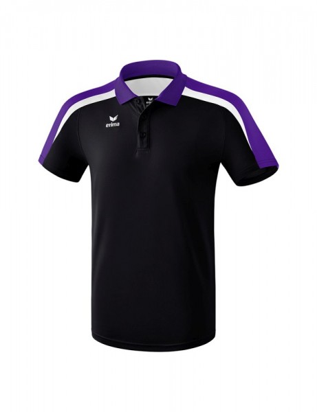 Erima Fußball Liga 2.0 Poloshirt Trainingsshirt Herren Kinder schwarz lila