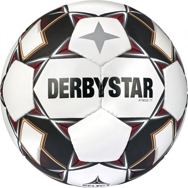 Derbystar Trainingsball Atmos TT Gr 5 weiß schwarz rot