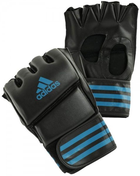 Adidas MMA Grappling Handschuh Herren schwarz blau