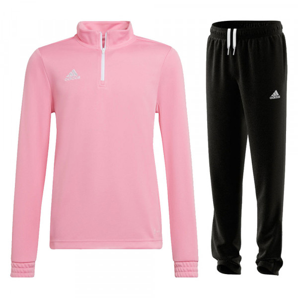Adidas Entrada 22 Trainingsanzug Kinder pink schwarz