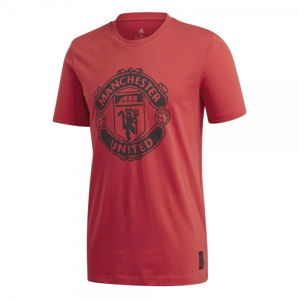 Adidas Manchester United DNA Graphic T-Shirt 2020 2021 Herren rot