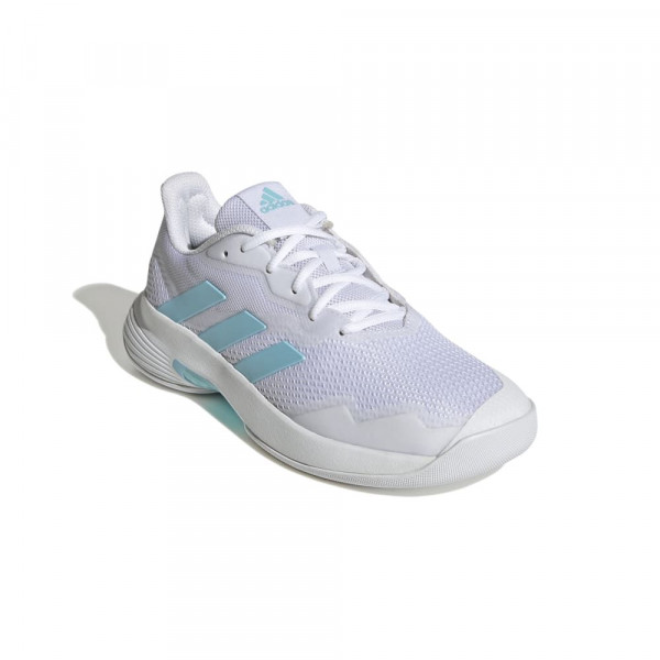 Adidas CourtJam Control Tennisschuhe Damen weiß hellblau