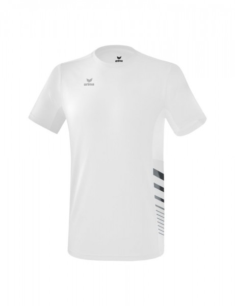 Erima Running Race Line 2.0 Running T-Shirt Laufshirt Herren Kinder weiß grau