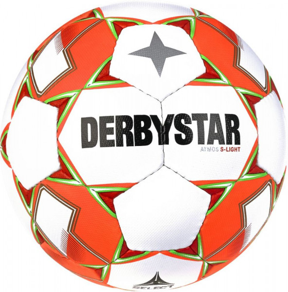 Derbystar Fußball Atmos S-Light AG V23 290g weiß orange