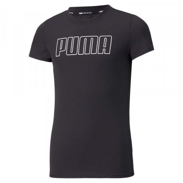 Puma Runtrain T-Shirt Mädchen schwarz