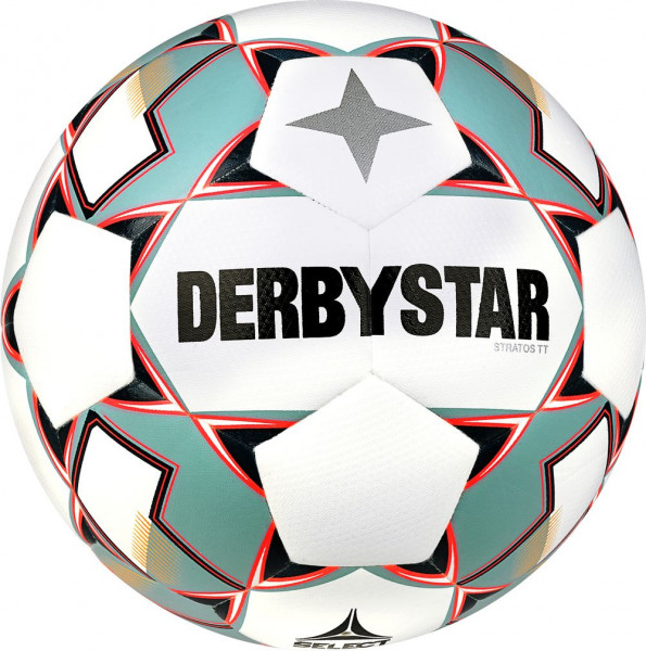 Derbystar Fußball Stratos TT V23 weiß blau orange