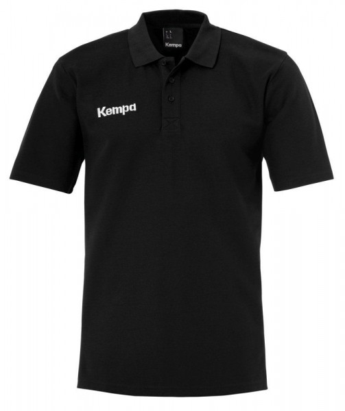 Kempa Handball Classic Poloshirt Herren Polohemd schwarz