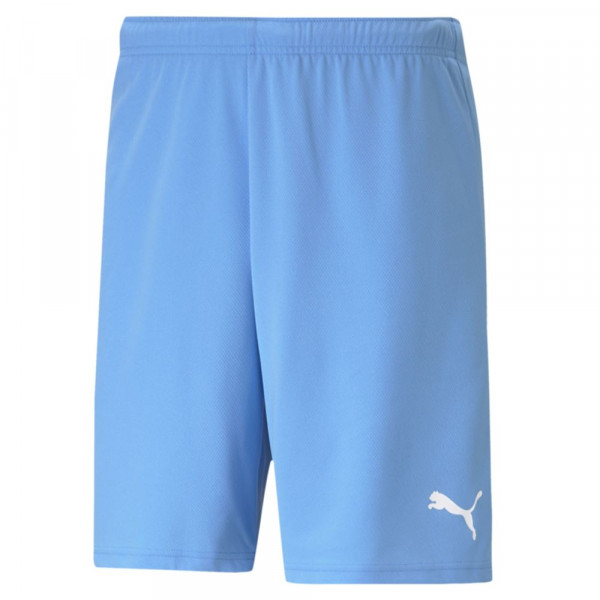 Puma Fußball teamRISE Shorts Herren hellblau weiß