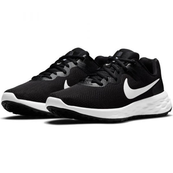 Nike Revolution 6 Next Nature Laufschuhe Herren schwarz weiß