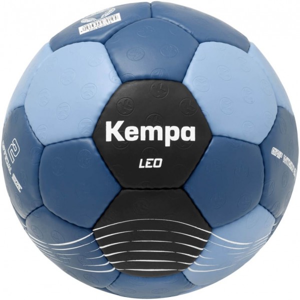 Kempa Leo Ball Trainingsball blau schwarz