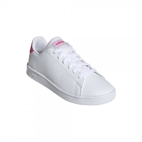 Adidas Mädchen Advantage Schuh weiß pink