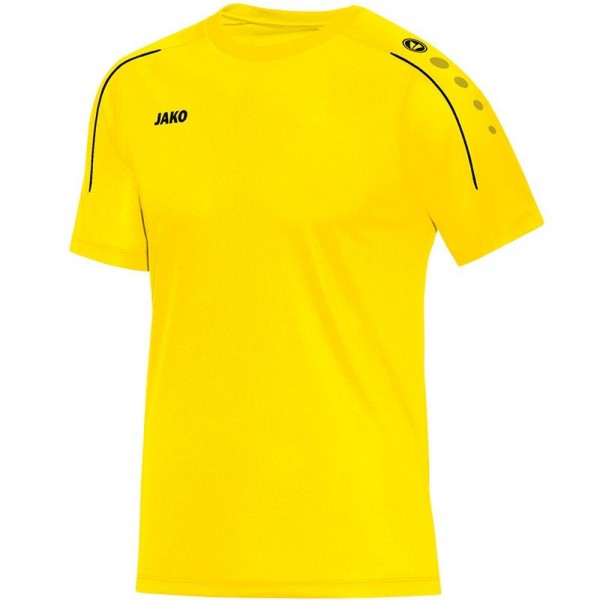 Jako Fußball T-Shirt Classico Herren Fußballshirt Kurzarmtrikot gelb