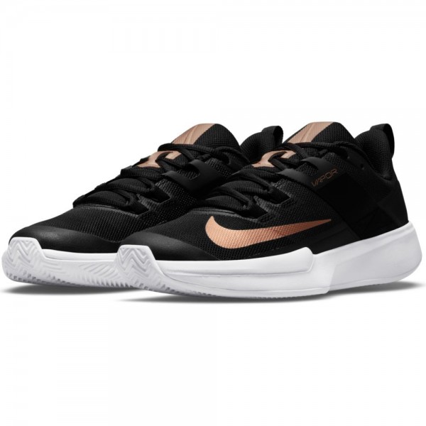 Nike Court Vapor Lite Tennisschuhe Damen schwarz bronze