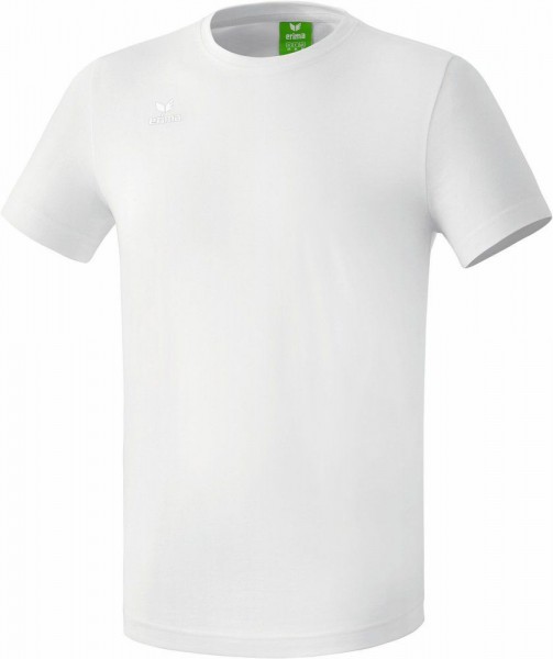 Erima Teamsport T-Shirt Kinder Baumwolle weiß
