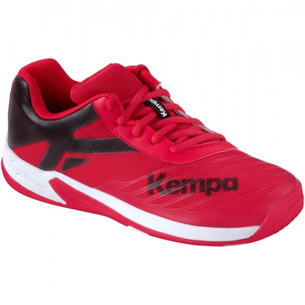 Kempa Wing 2.0 Junior Handballschuhe Kinder rot schwarz