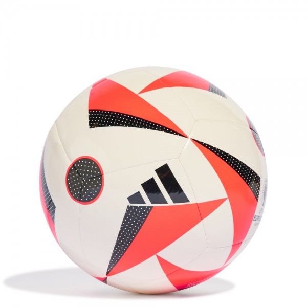 Adidas Euro 24 Club Ball weiß solar rot schwarz