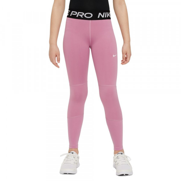 Nike Pro Tight-HoseKinder pink schwarz weiß