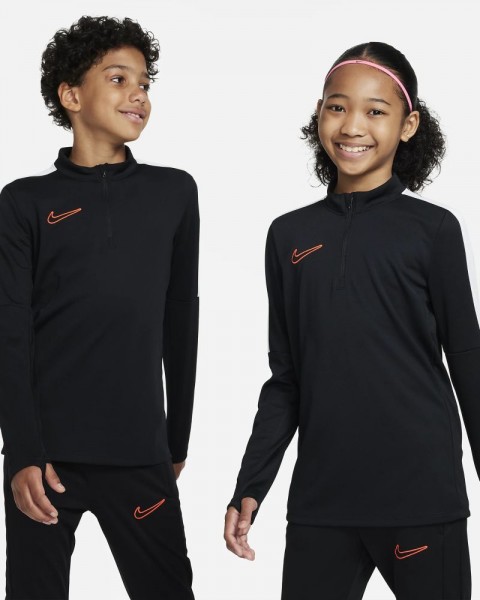 Nike Dri-FIT Academy 23 Fußball-Trainingsoberteil Kinder schwarz