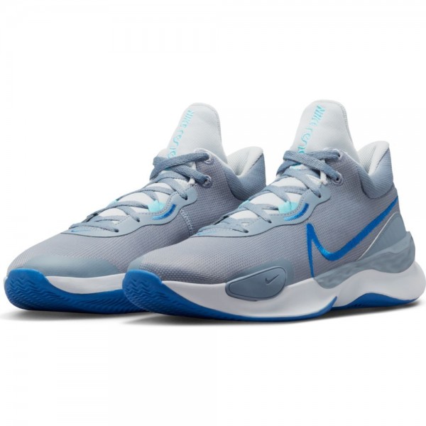 Nike Renew Elevate 3 Basketballschuhe Herren grau blau hellgrau
