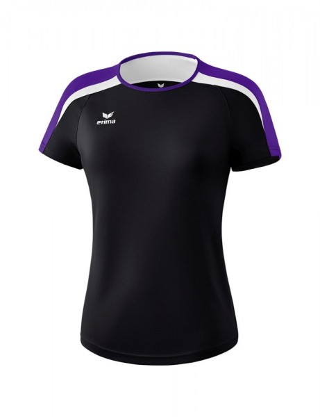 Erima Fußball Handball Liga 2.0 T-Shirt Trainingsshirt Damen schwarz lila