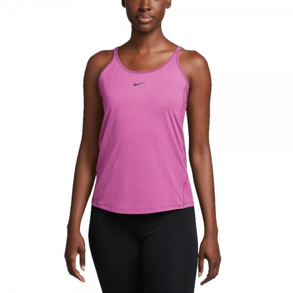 Nike One Classic Dri-Fit Tank-Top Damen playful pink schwarz