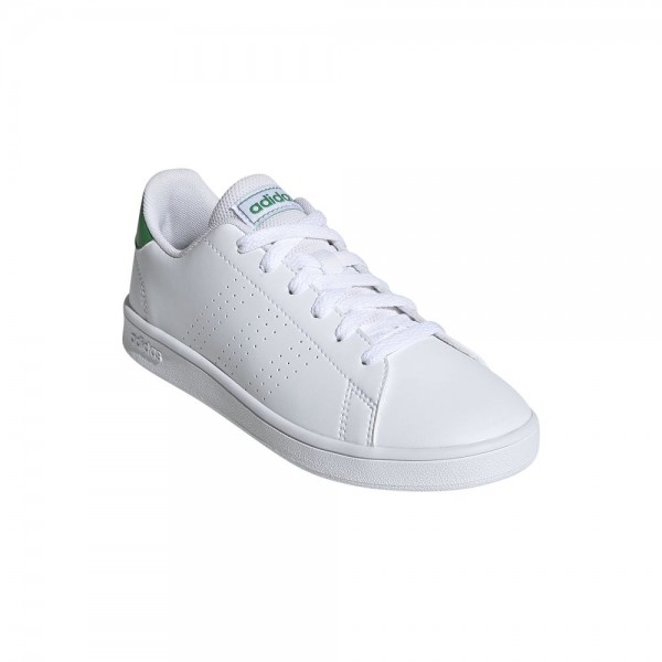 Adidas Kinder Advantage Schuh weiß grün