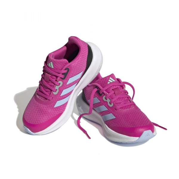 Adidas RunFalcon 3 Sport Running Lace Laufschuhe Kinder pink blau