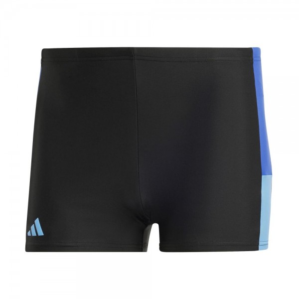 Adidas Colorblock Swim Boxer-Badehose Herren schwarz blau