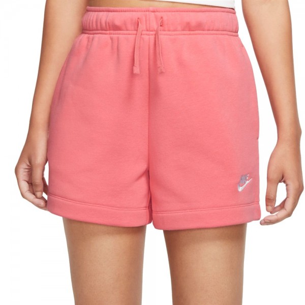 Nike Sportswear Club Fleece Shorts Damen sea coral weiß