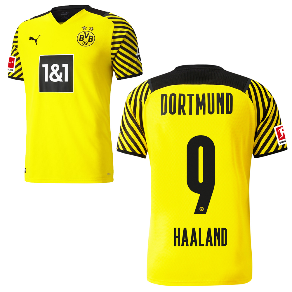 20/21 Borussia Dortmund Kinder Kit #9 Haaland Trikot