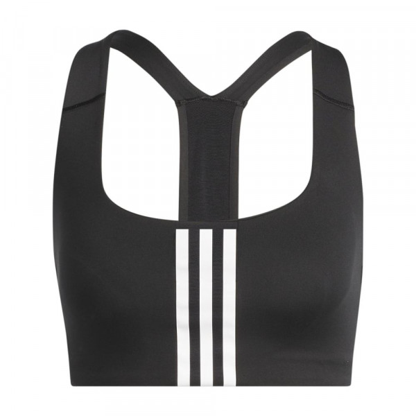 Adidas Powerimpact Training Medium-Support Sport-BH Damen schwarz