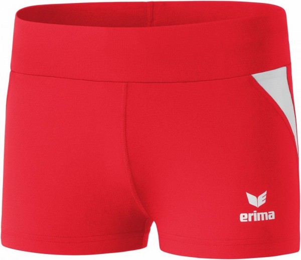 Erima Hot Hose Damen Shorts rot weiß