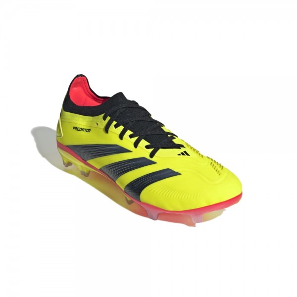 Adidas Predator 24 Pro FG Fußballschuhe Herren Kinder solar gelb schwarz solar rot