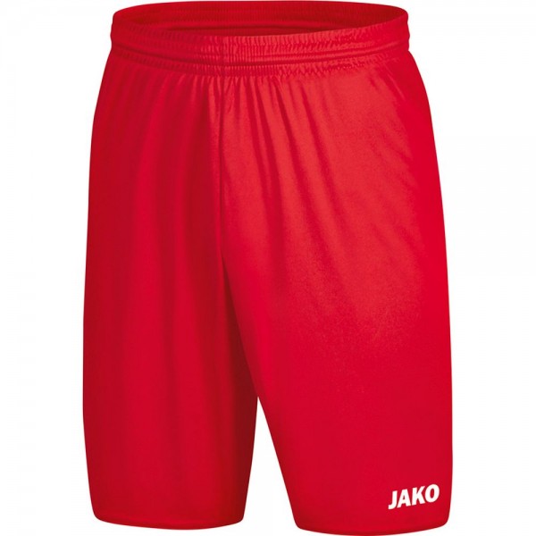 Jako Fußball Sporthose Anderlecht 2.0 mit JAKO Logo mit Innenslip Kinder Shorts rot