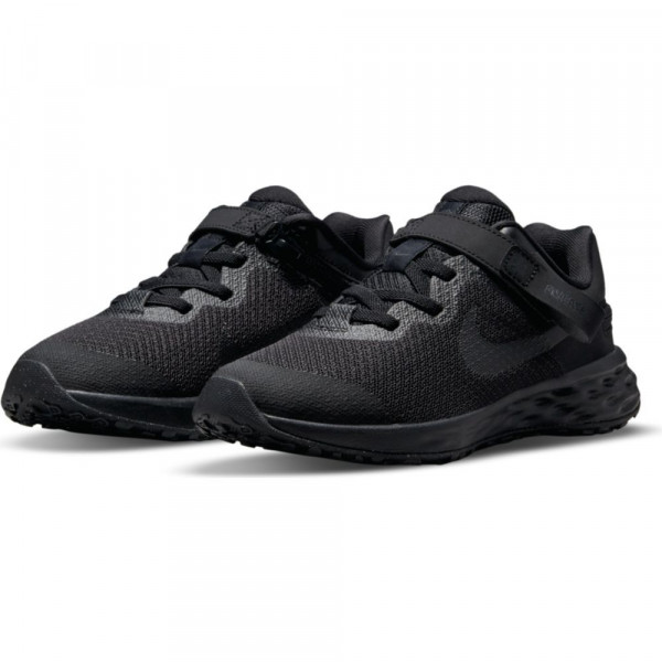 Nike Revolution 6 FlyEase Schuhe Kinder schwarz