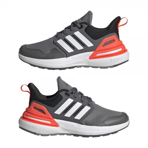 Adidas RapidaSport Bounce Lace Schuhe Kinder grau weiß dunkelgrau
