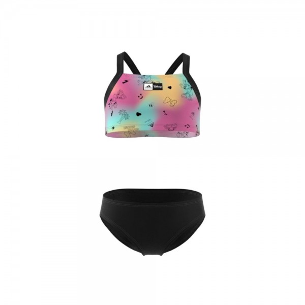 Adidas Dy Min Ro Bikini Badeanzug Mädchen bunt schwarz