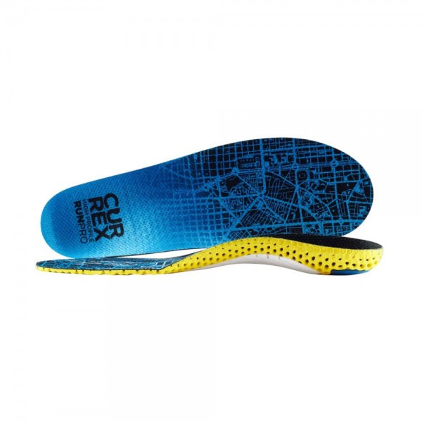 Currex RunPro® Dynamische Einlegesohle fürs Laufen High Unisex blau