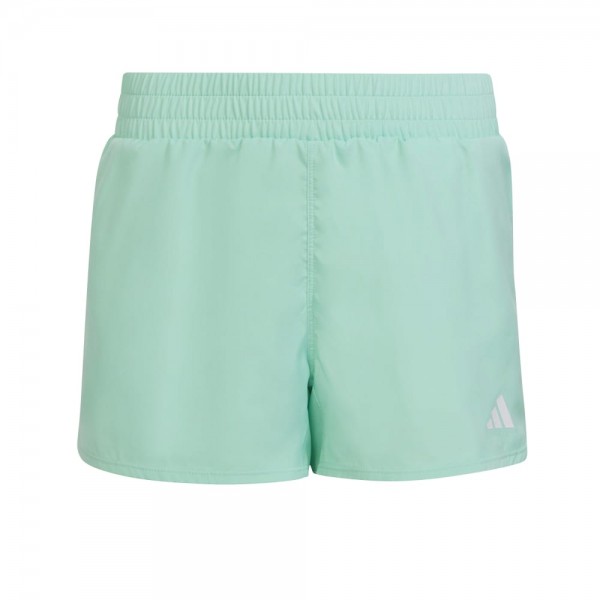 Adidas Essentials AEROREADY 3-Streifen Shorts Mädchen hellgrün weiß